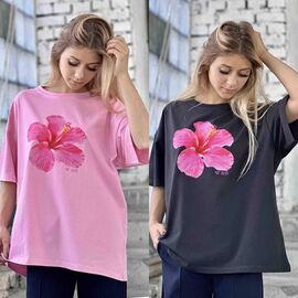 Фотография Футболка детская на девочку S60 grey р.34-42 "Safi" недорого оптом от прямого поставщика