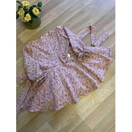 Фотография Платье детское на девочку S22 pink р.86-98 "Safi" недорого оптом от прямого поставщика