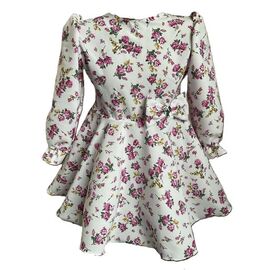 Фотография Платье детское на девочку S25 white р.86-98 "Safi" недорого оптом от прямого поставщика