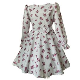 Фотография Платье детское на девочку S20 white р.104-116 "Safi" недорого оптом от прямого поставщика