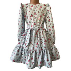 Фотография Платье детское на девочку S36 l.blue р.122-140 "Safi" недорого оптом от прямого поставщика