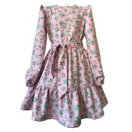 Фотография Платье детское на девочку S37 pink р.122-140 "Safi" недорого оптом от прямого поставщика