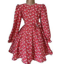 Фотография Платье детское на девочку S32 red р.122-140 "Safi" недорого оптом от прямого поставщика