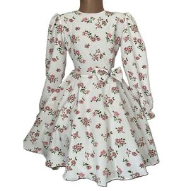 Фотография Платье детское на девочку S43 white р.122-140 "Safi" недорого оптом от прямого поставщика