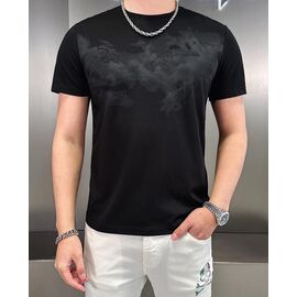 Футболка чоловіча F1303 black р.L-4XL "F.T.H" недорого оптом від прямого постачальника