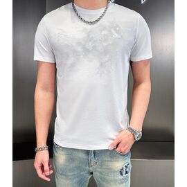 Футболка чоловіча F1304 white р.L-4XL "F.T.H" недорого оптом від прямого постачальника