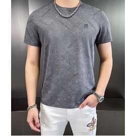 Футболка чоловіча F1307 grey р.L-4XL "F.T.H" недорого оптом від прямого постачальника