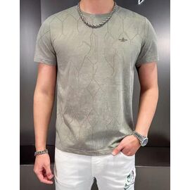 Футболка чоловіча F1310 khaki р.L-4XL "F.T.H" недорого оптом від прямого постачальника