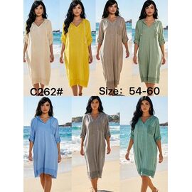 Сукня літня жіноча C262 grey р.54-60 "Estima" недорого оптом від прямого постачальника