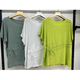 футболка жіноча 7390 l.green р.7XL-10XL "Estima" недорого оптом від прямого постачальника