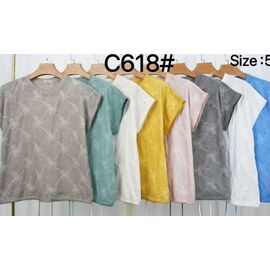 футболка жіноча C618 powder р.52-58 "Estima" недорого оптом від прямого постачальника