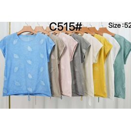 футболка жіноча C515 grey р.52-58 "Estima" недорого оптом від прямого постачальника