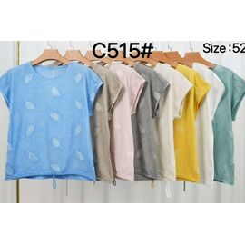 футболка жіноча C515 milk р.52-58 "Estima" недорого оптом від прямого постачальника