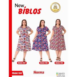 Халат жіночий 554-1112 red р.3XL-6XL "Cotpark" недорого оптом від прямого постачальника