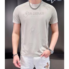 Футболка чоловіча F1340 l.grey р.L-4XL "F.T.H" недорого оптом від прямого постачальника