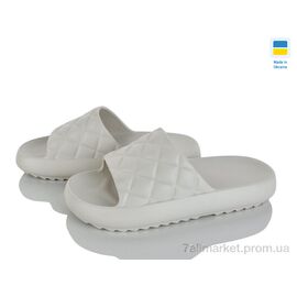 Фотография Шлепки женские облегченные Лето Крок C125 бежевий (6 пар р.36-41) "Vladimir" недорого оптом от прямого поставщика