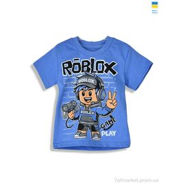 Футболка дитяча Літо 112269 блакитний (5 шт. р.сітка92-122) "Kir15" недорого оптом від прямого постачальника