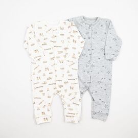 Фотография Комбинезон детский унисекс 40-34 grey р.68-86 "Webi" недорого оптом от прямого поставщика