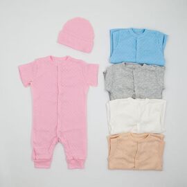 Фотография Комплект детский лёгкий на девочку 40-74-0 pink р.56-62 "Webi" недорого оптом от прямого поставщика