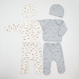 Фотография Костюм детский унисекс 77-35 white р.56 "Webi" недорого оптом от прямого поставщика