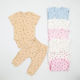 Фотография Костюм детский на девочку 77-67 white-red р.56-68 "Webi" недорого оптом от прямого поставщика