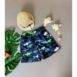 Фотография Плавки детские на мальчика 6516 navy-green р.8-16 "DFK" недорого оптом от прямого поставщика