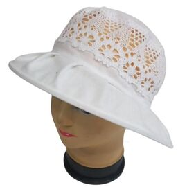 Капелюх жіночий 0783 white р.56-60 "Mabi" недорого оптом від прямого постачальника