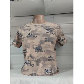 Фотография Футболка мужская 1832 beige р.S-2XL "RING" недорого оптом от прямого поставщика