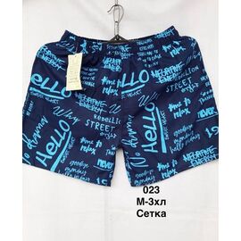 Фотография Шорты мужские 023 blue р.M-3XL "WELL" недорого оптом от прямого поставщика