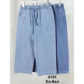 Фотография Бриджи женские 1401 mix р.XL-8XL "WELL" недорого оптом от прямого поставщика