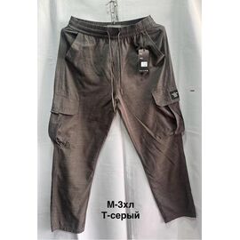 Штани спортивні чоловічі 3005 d.grey р.M-3XL "WELL" недорого оптом від прямого постачальника