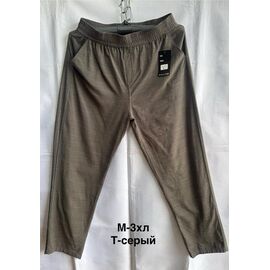 Штани спортивні чоловічі 3007 d.grey р.M-3XL "WELL" недорого оптом від прямого постачальника