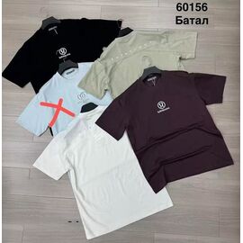 Фотография Футболка мужская 60156 beige р.4XL-7XL "WELL" недорого оптом от прямого поставщика