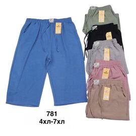 Фотография Бриджи женские 781 mix р.48-58 "WELL" недорого оптом от прямого поставщика