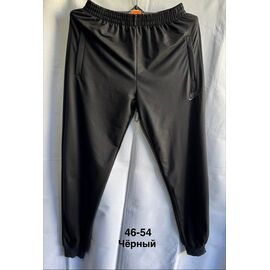 Штани спортивні чоловічі MH702 black р.46-54 "WELL" недорого оптом від прямого постачальника