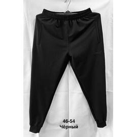 Штани спортивні чоловічі MH704 black р.46-54 "WELL" недорого оптом від прямого постачальника