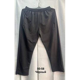 Штани спортивні чоловічі MH708 black р.50-58 "WELL" недорого оптом від прямого постачальника