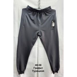 Штани спортивні чоловічі MH784 grey р.48-58 "WELL" недорого оптом від прямого постачальника