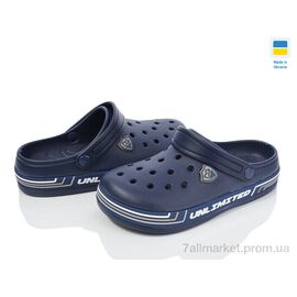 Крокси жіночі літні Літо 602 синій (8 пар р.36-41) "Golden Lion" недорого оптом від прямого постачальника