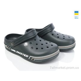 Крокси жіночі літні Літо 602 т.зелений (8 пар р.36-41) "Golden Lion" недорого оптом від прямого постачальника