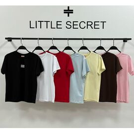 футболка жіноча 10235 l.blue р.S-L "Little Secret" недорого оптом від прямого постачальника