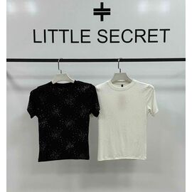 футболка жіноча 2040 black р.S-L "Little Secret" недорого оптом від прямого постачальника