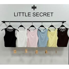 Топ жіночий 3227 white р.one size "Little Secret" недорого оптом від прямого постачальника