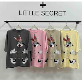 футболка жіноча 500441 grey р.one size "Little Secret" недорого оптом від прямого постачальника