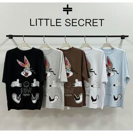 футболка жіноча 500441 l.blue р.one size "Little Secret" недорого оптом від прямого постачальника