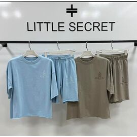 Костюм жіночий 500546 l.blue р.S-L "Little Secret" недорого оптом від прямого постачальника