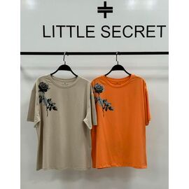 Фотография Футболка женская 600096 beige р.one size "Little Secret" недорого оптом от прямого поставщика