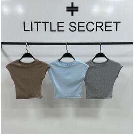 Фотография Топ женский 600113 l.grey р.S-L "Little Secret" недорого оптом от прямого поставщика