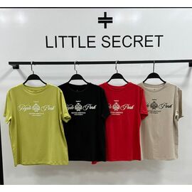 Фотография Футболка женская 600119 black р.one size "Little Secret" недорого оптом от прямого поставщика