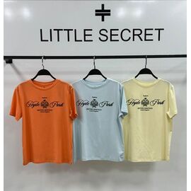 Фотография Футболка женская 600119 orange р.one size "Little Secret" недорого оптом от прямого поставщика